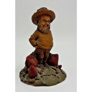 SHORTY Resin 1984 Tom Clark Strawberry Patch Gnome-Cairn Studio #1046~Story